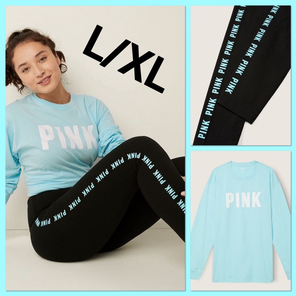 VS PINK L/XL BLUE BEEEZE SET